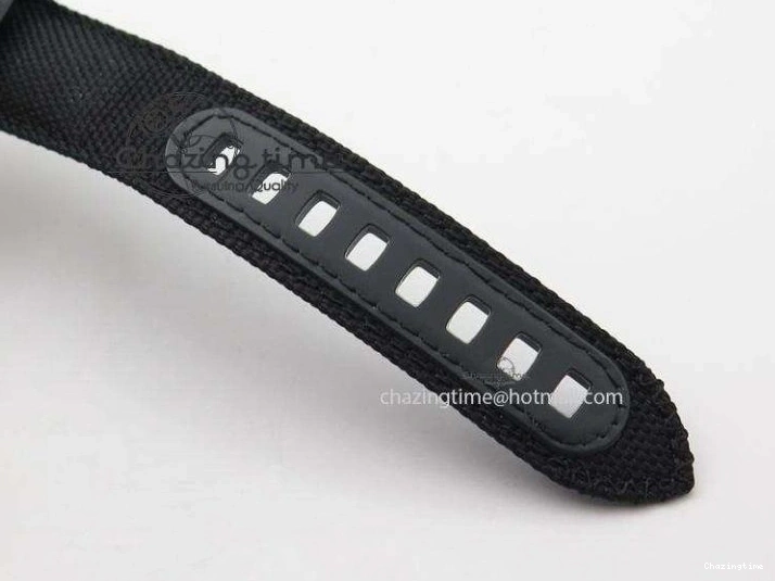 0817 DailyWear Speedmaster Professional Chronometer PVD Black Dial On Black Leather Strap A 8259
